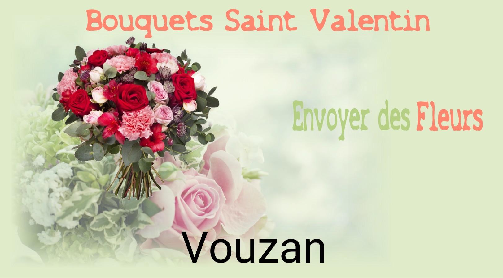 Roses de Saint-Valentin livrées à Vouzan